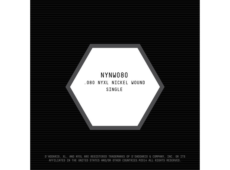 D'addario NYNW080 